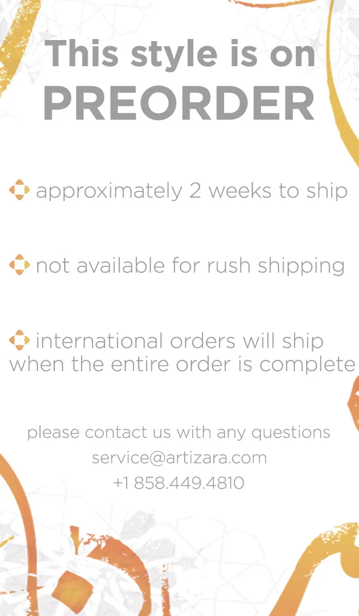 Baraka Gold Embroidered Formal Long Modest Tunic - Sapphire - PREORDER (ships in 2 weeks)