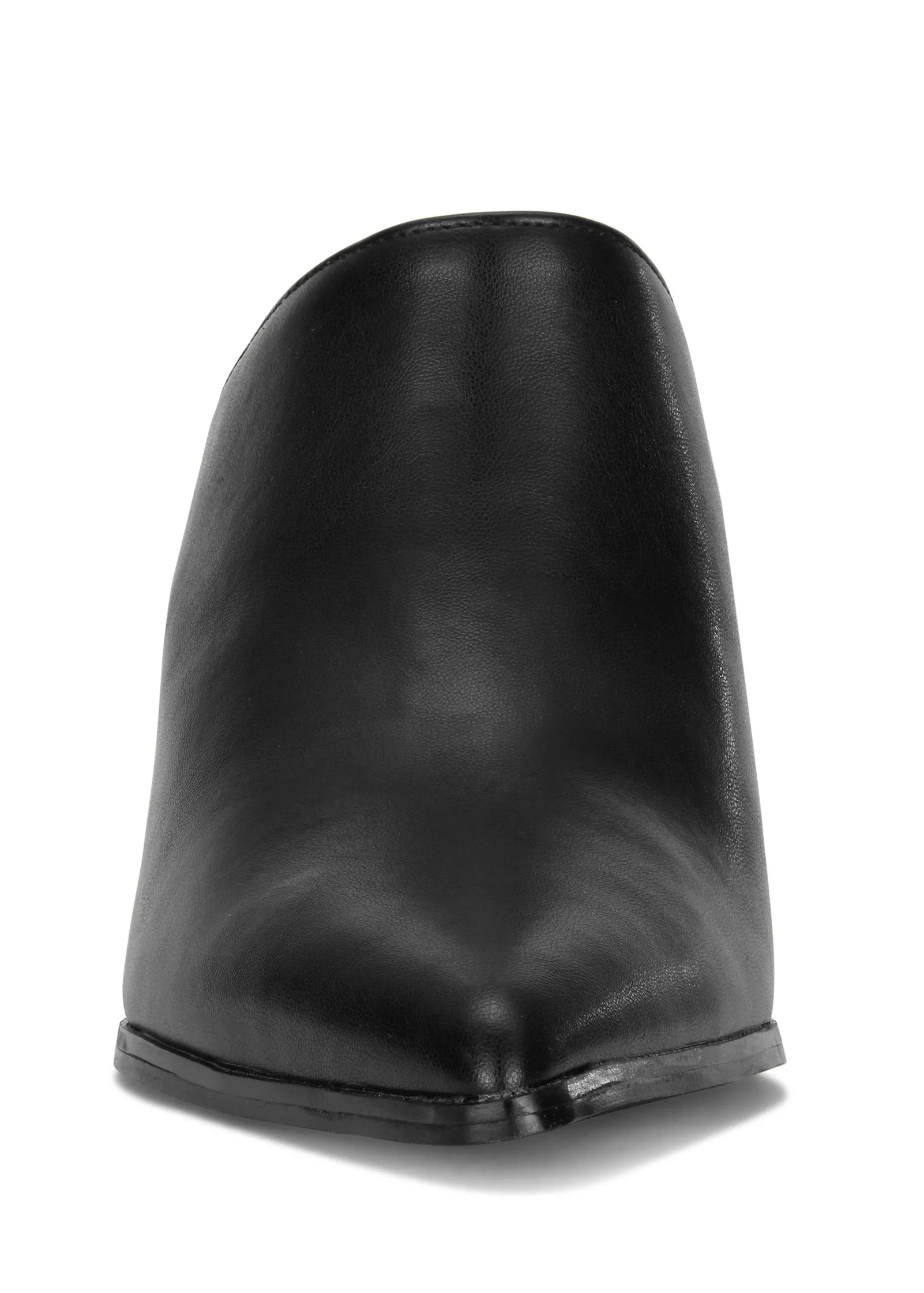 Closed Toe Mule - Black