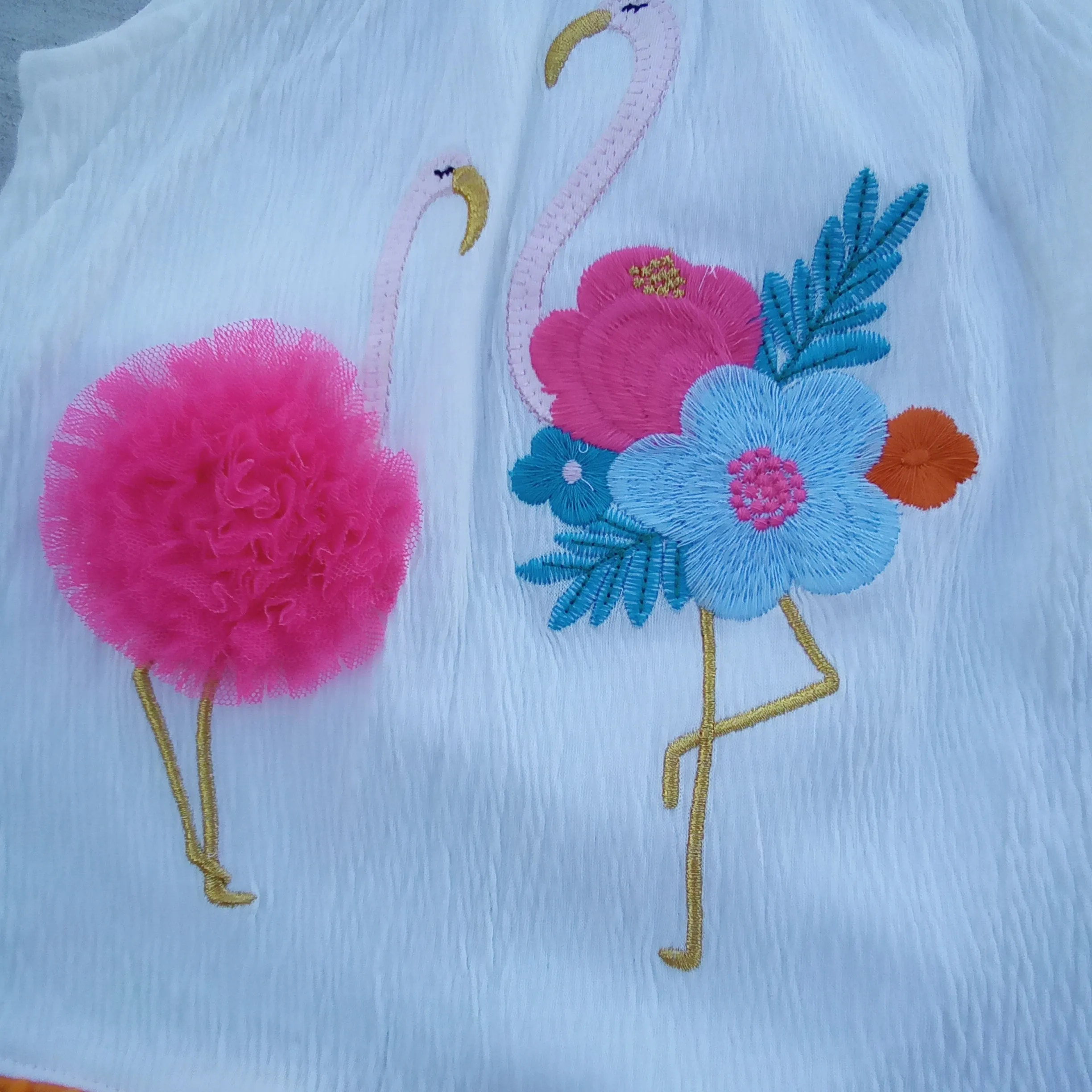 Flamingo Capri Set | Mud Pie