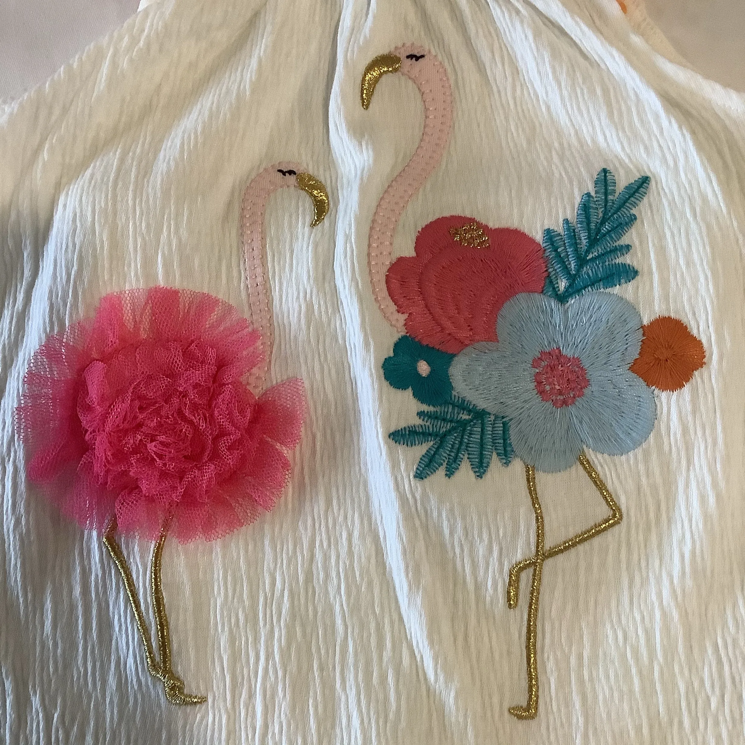 Flamingo Capri Set | Mud Pie