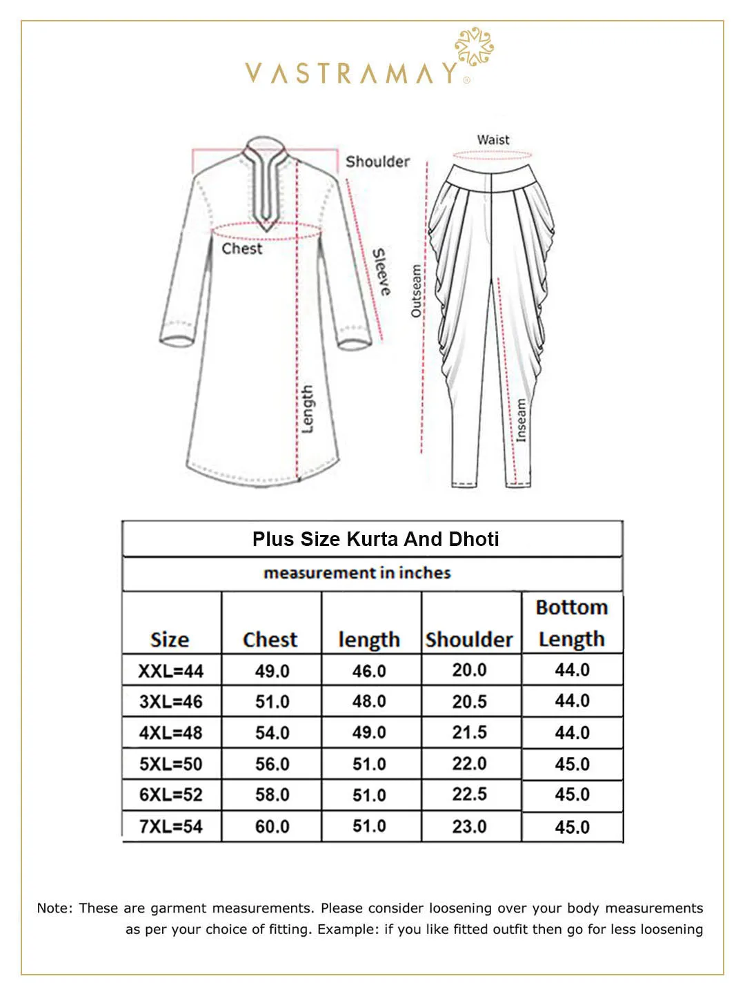Jashvi Men's Plus Size Maroon Woven Kurta And Maroon Dhoti Set