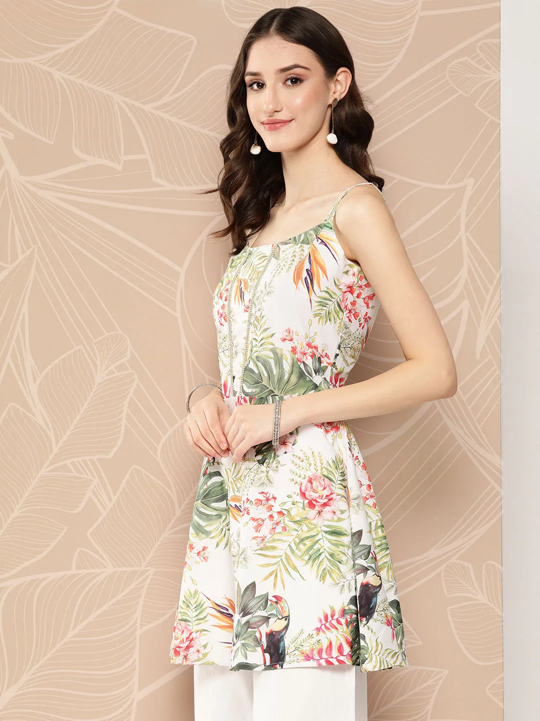 Jashvi Tropical Printed Tunic