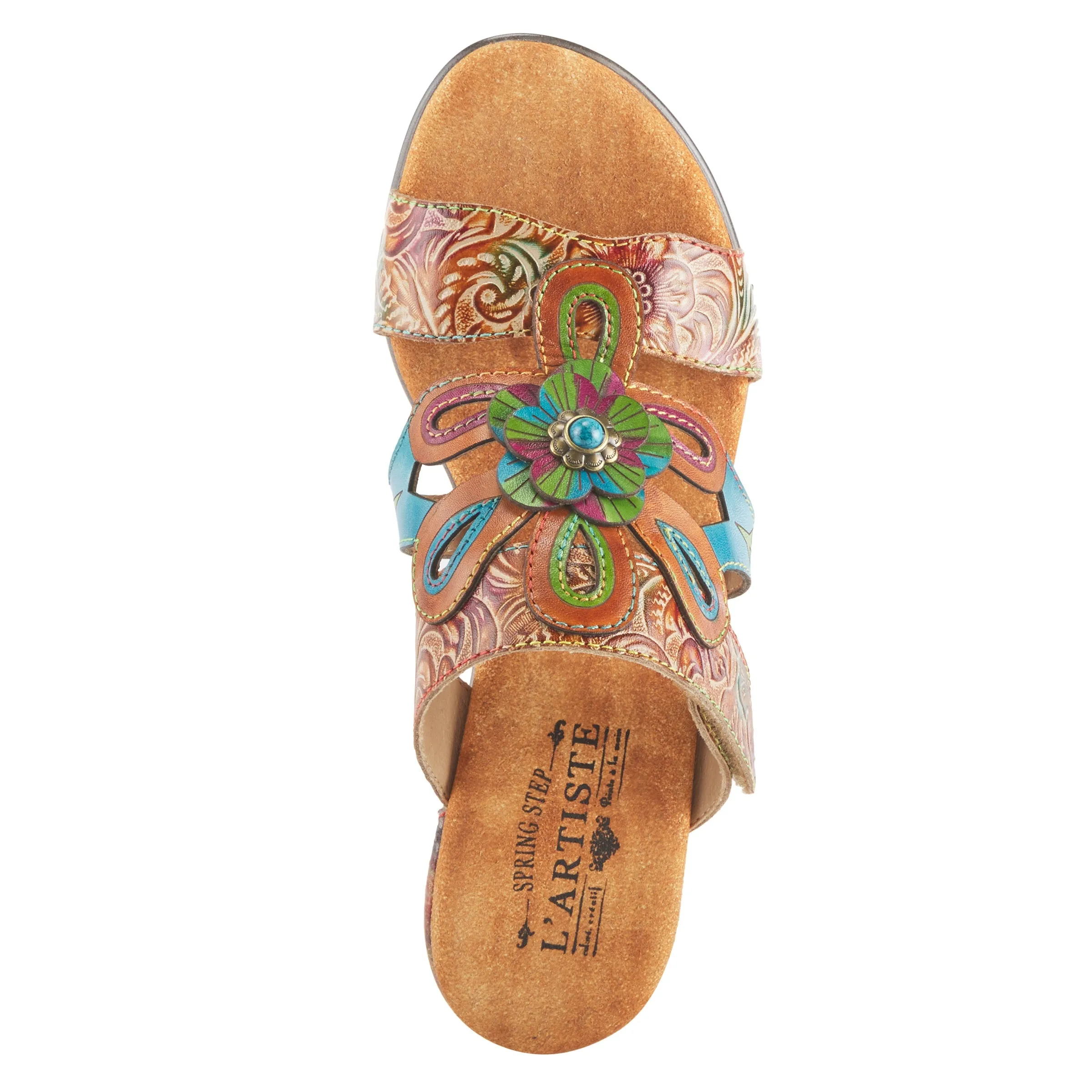 L'ARTISTE RENAY SLIDE SANDALS