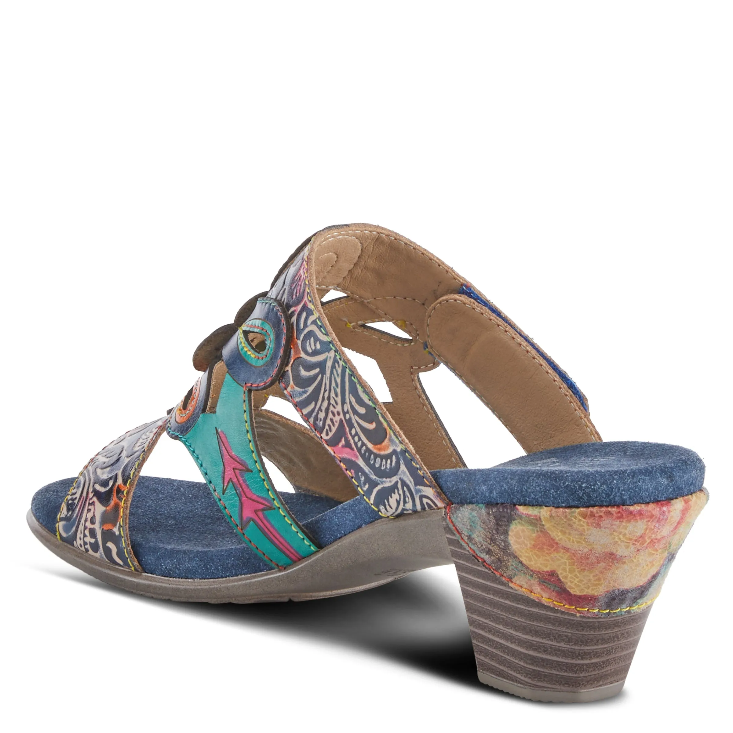 L'ARTISTE RENAY SLIDE SANDALS