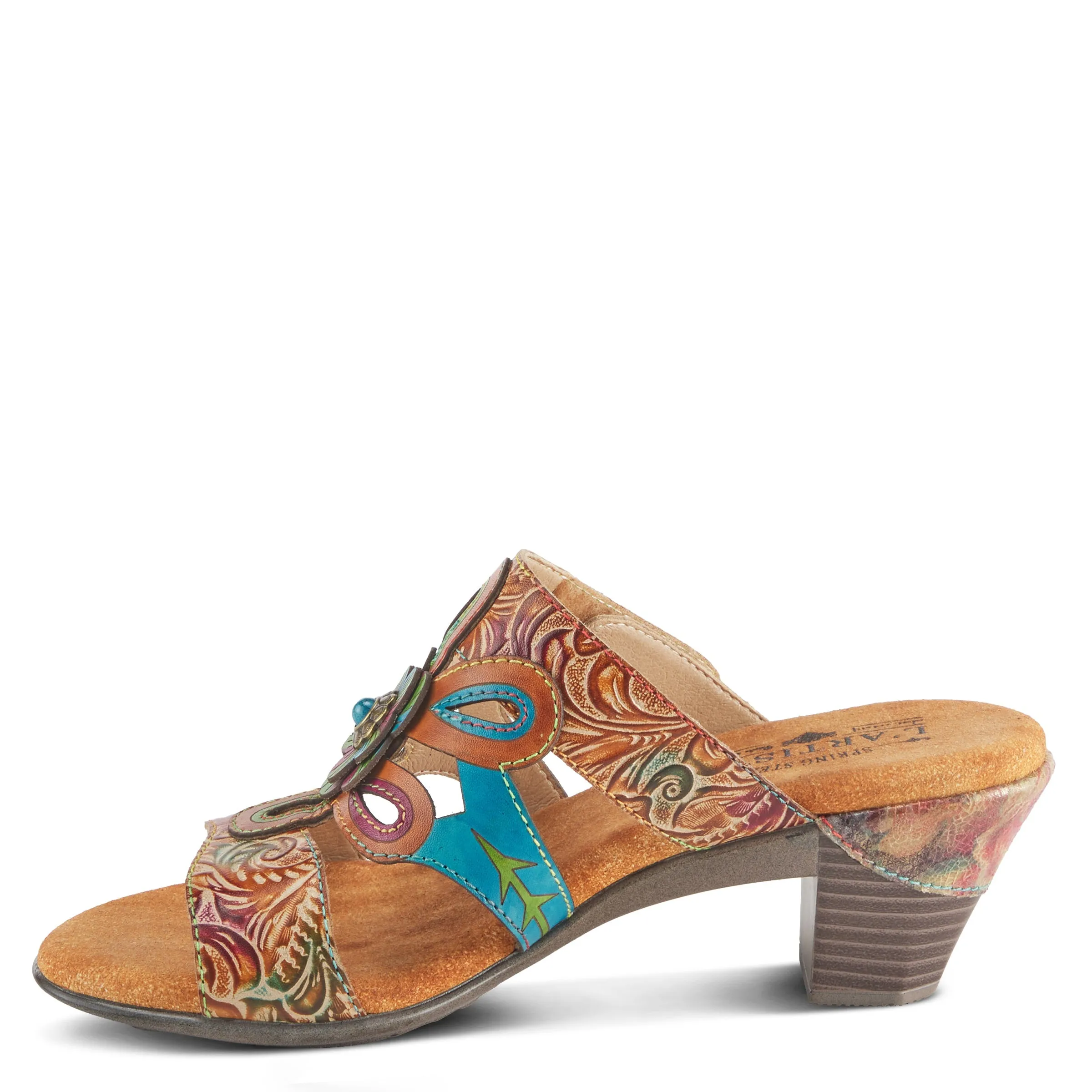 L'ARTISTE RENAY SLIDE SANDALS