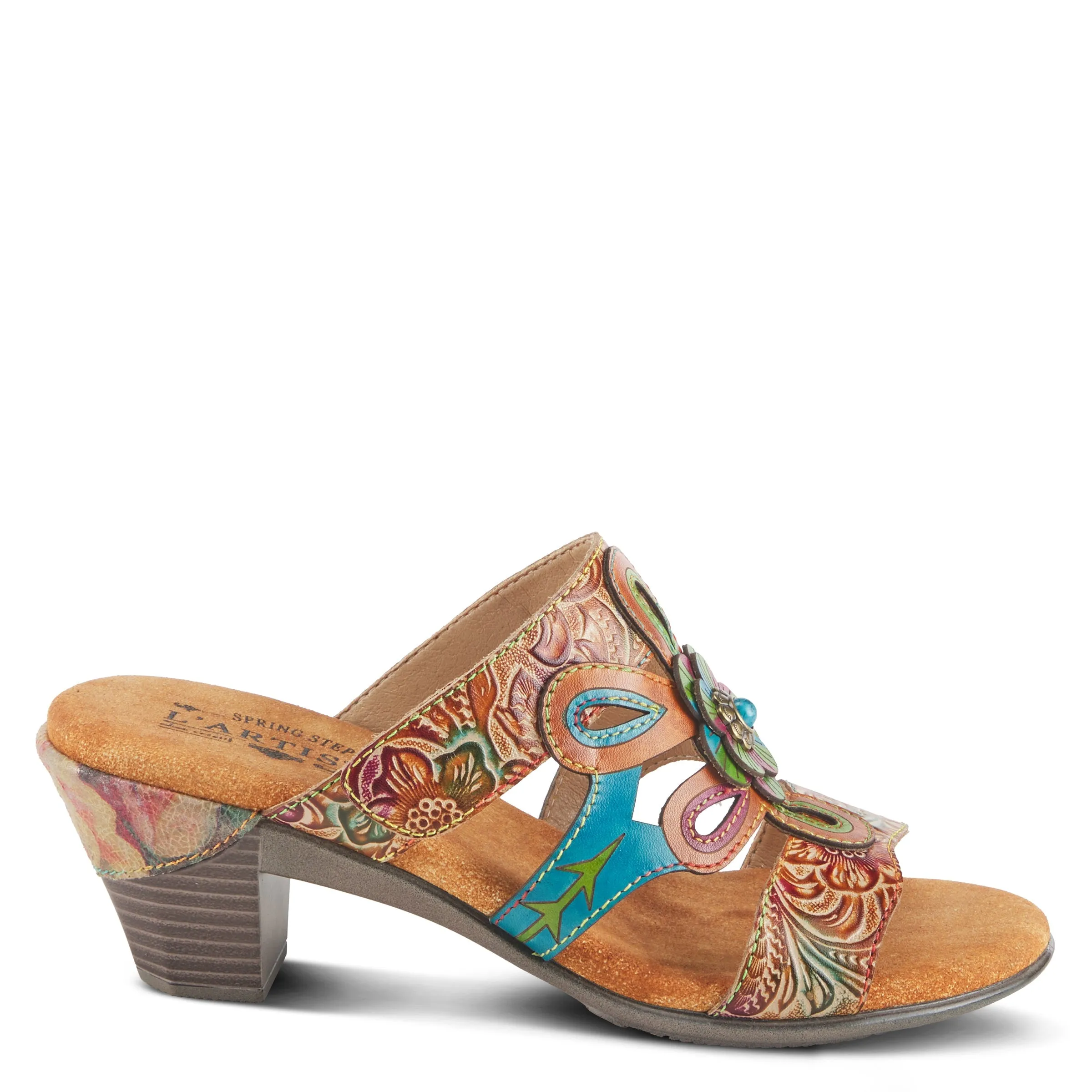 L'ARTISTE RENAY SLIDE SANDALS