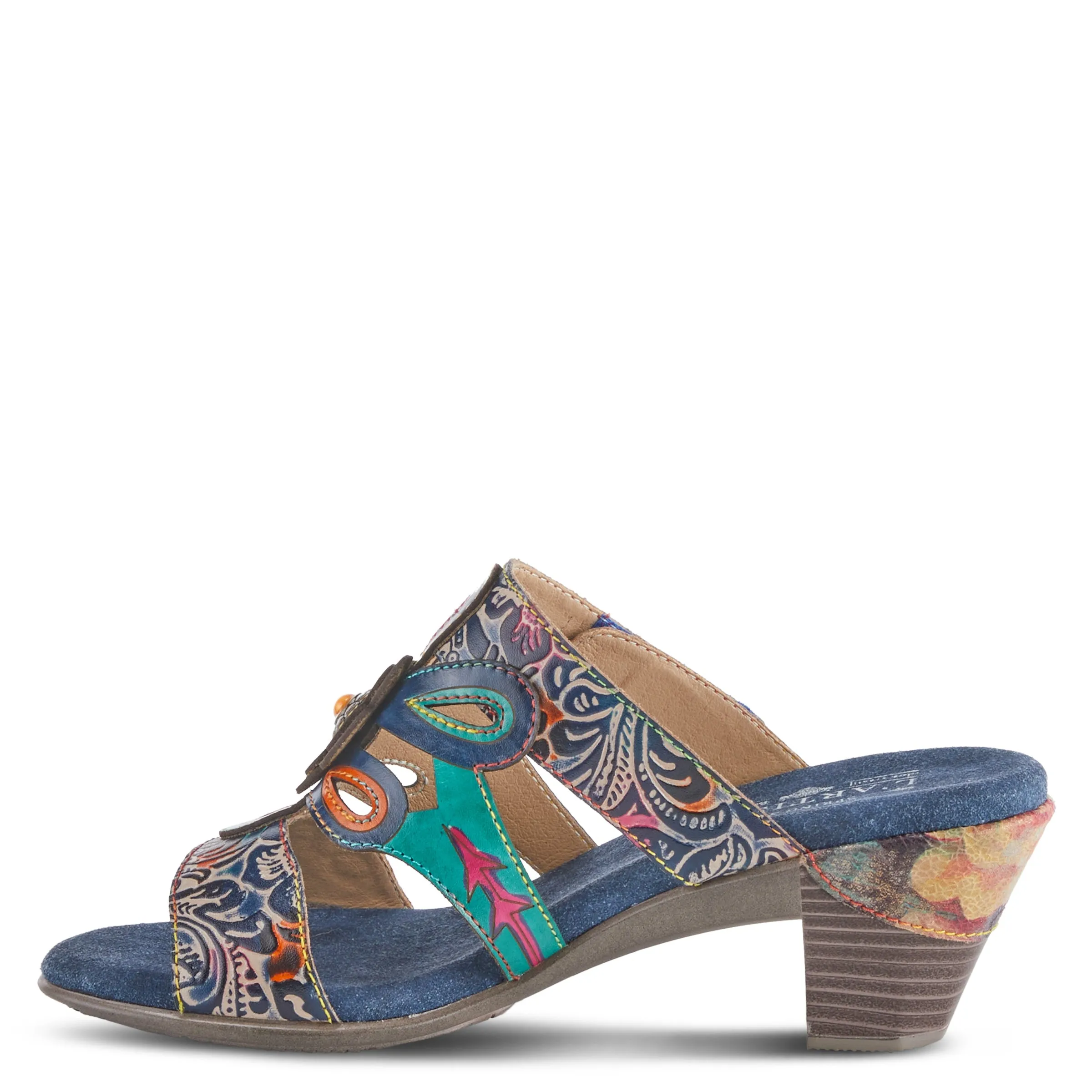 L'ARTISTE RENAY SLIDE SANDALS