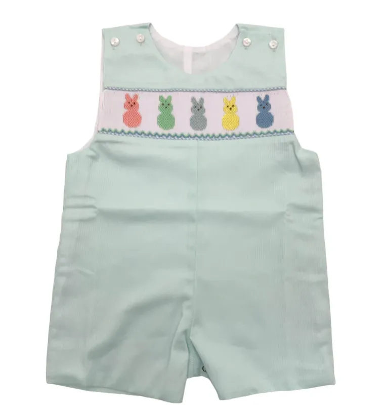 Lulu Bebe Peeps Smocked Bubble