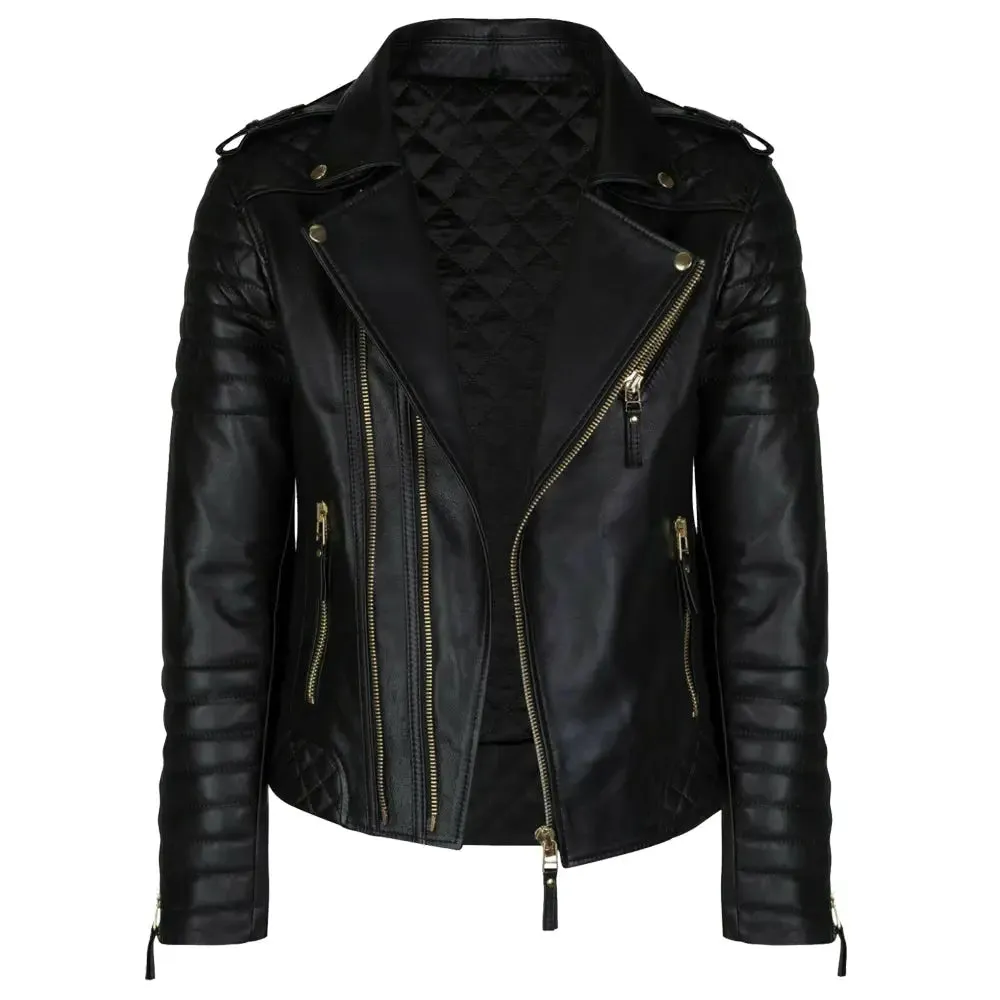 Men's Black Fashion Leather Jacket – Stylish & Versatile