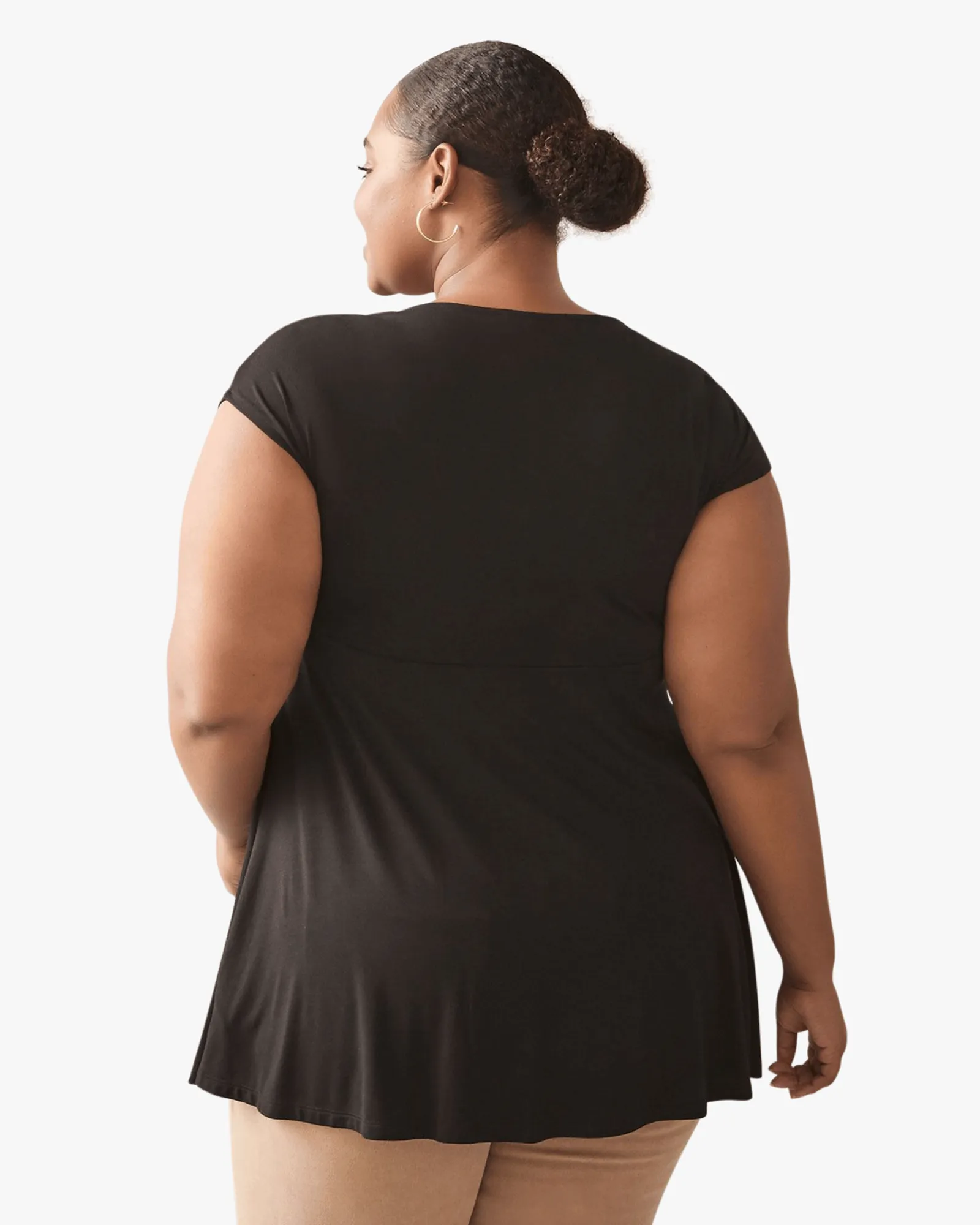Michelle Tunic Top | Black