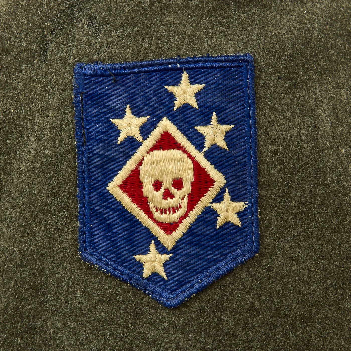 Original U.S. WWII USMC Marine Raider Named Tunic - Burkhart