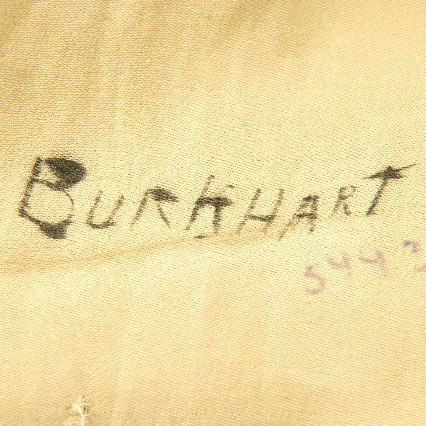 Original U.S. WWII USMC Marine Raider Named Tunic - Burkhart