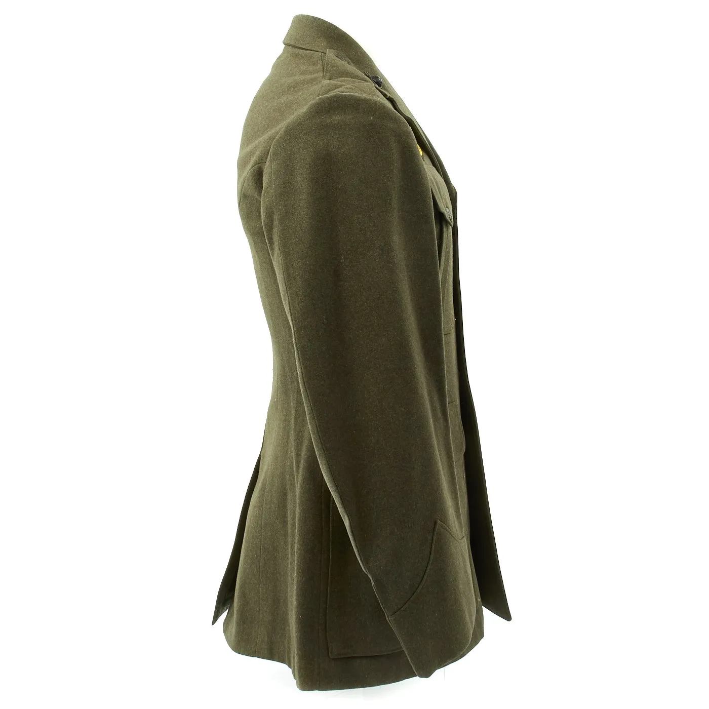 Original U.S. WWII USMC Marine Raider Named Tunic - Burkhart