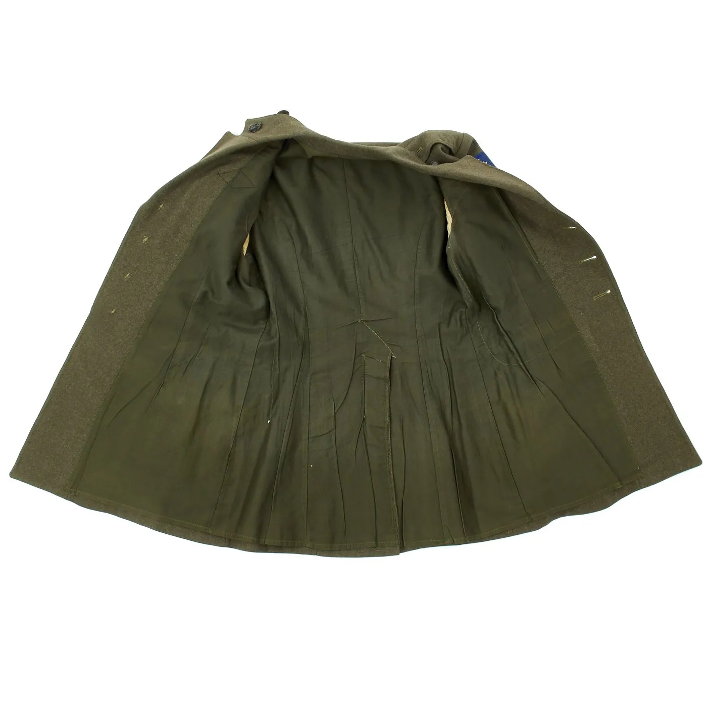 Original U.S. WWII USMC Marine Raider Named Tunic - Burkhart