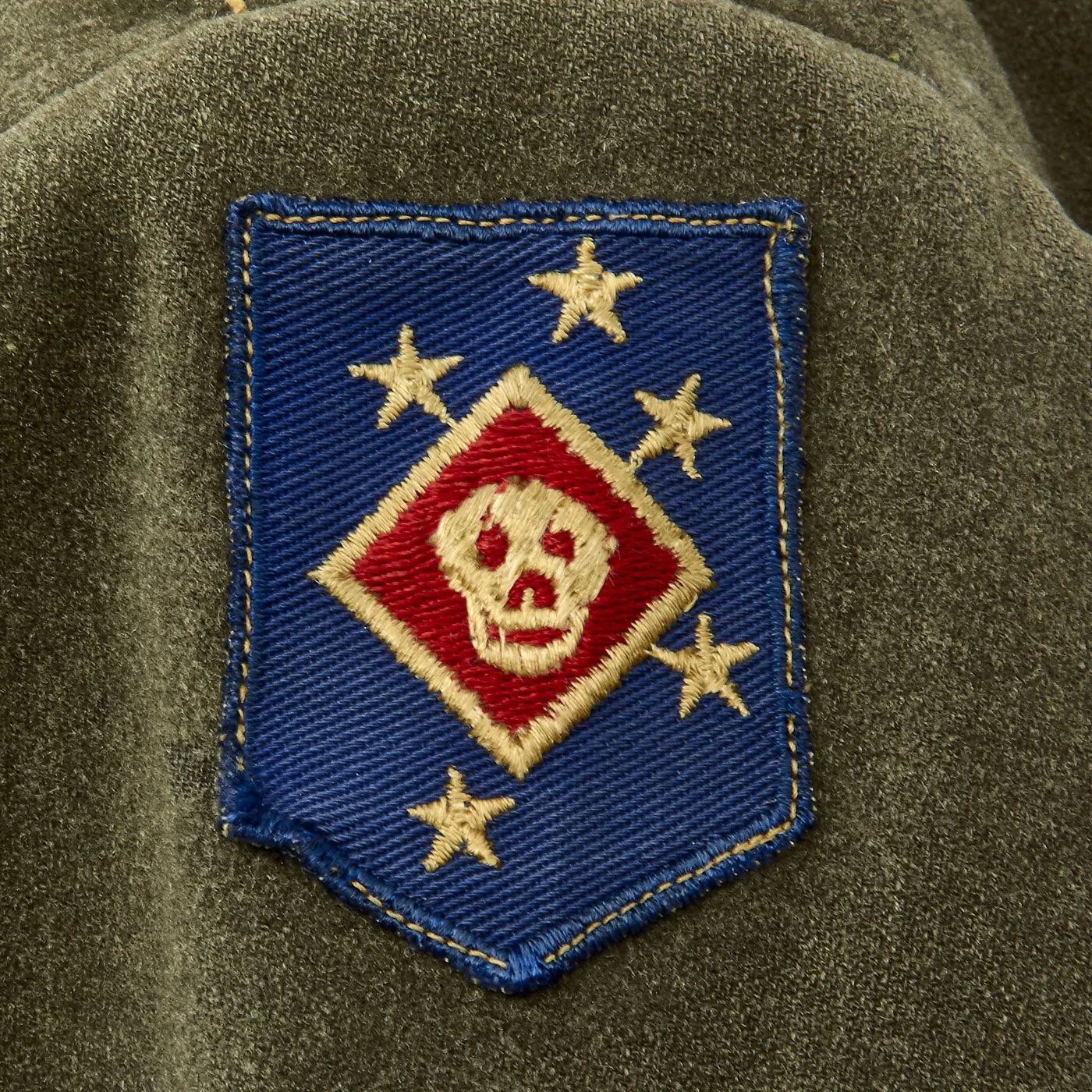 Original U.S. WWII USMC Marine Raider Tunic with Australian Made Patch