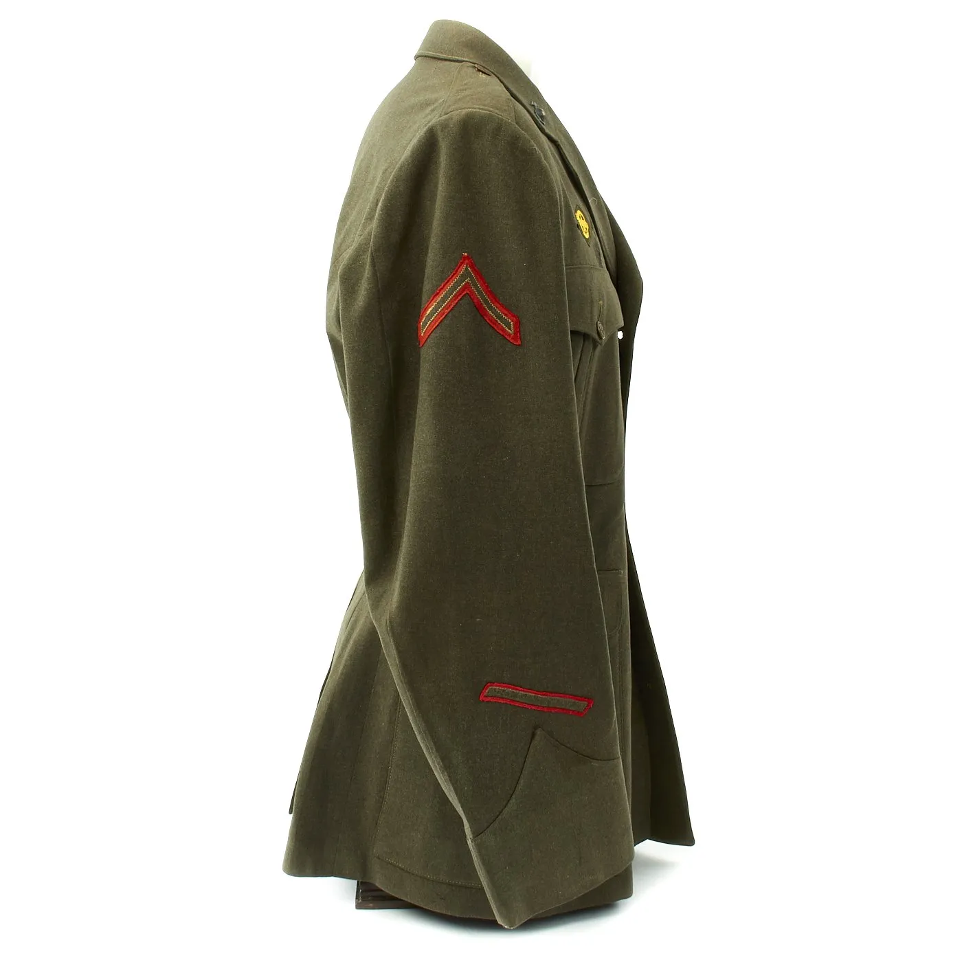 Original U.S. WWII USMC Marine Raider Tunic with Australian Made Patch