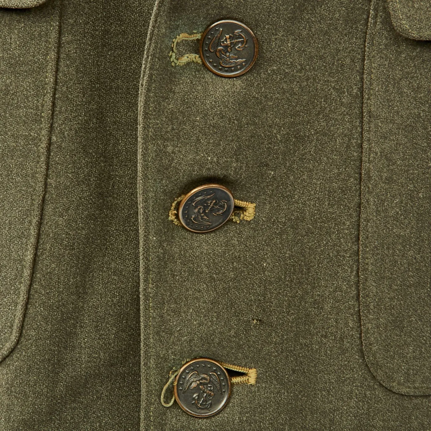 Original U.S. WWII USMC Marine Raider Tunic with Australian Made Patch