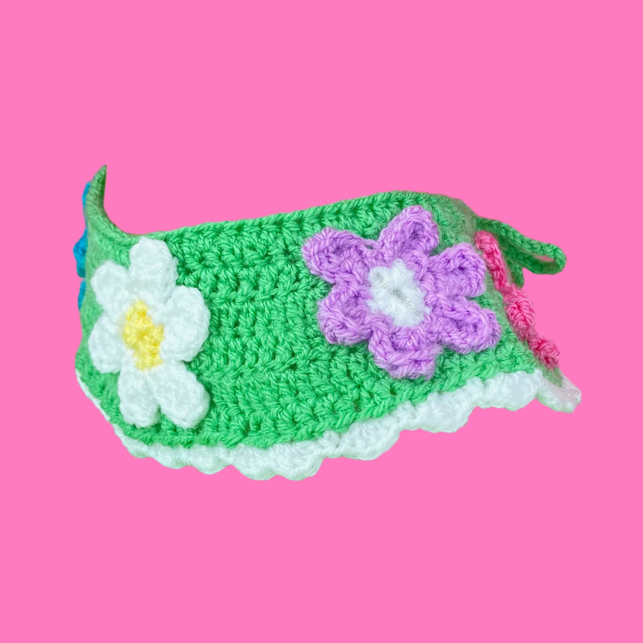 Pastel Rainbow Daisy Daze Collar