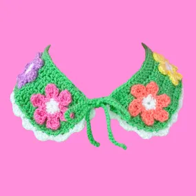 Pastel Rainbow Daisy Daze Collar