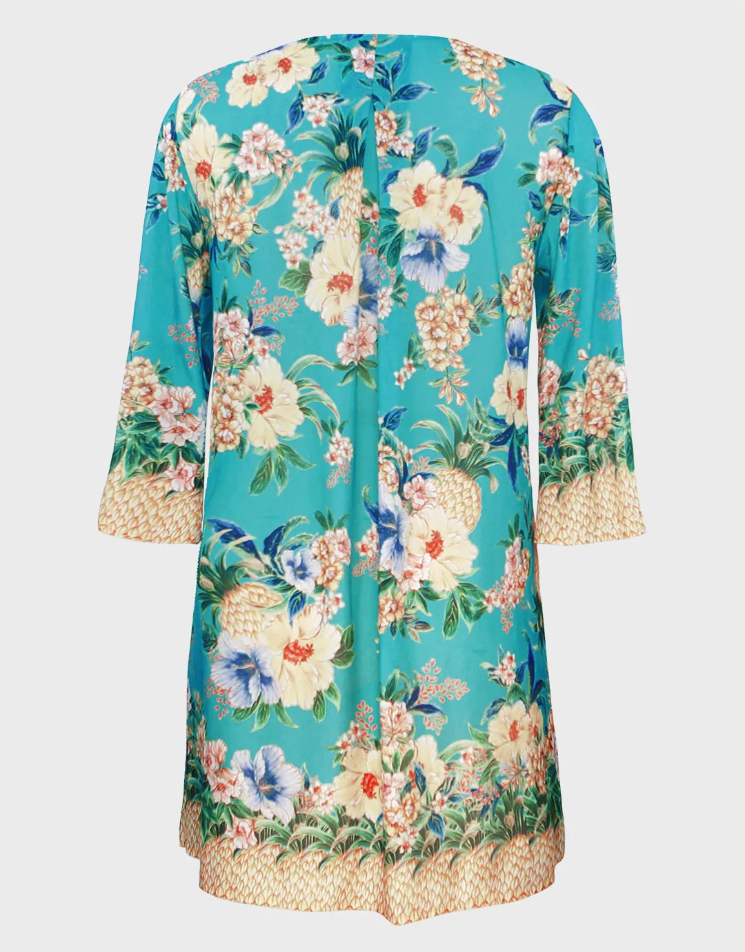 Pineapple Sea Beach Tunic - Tropical Breeze