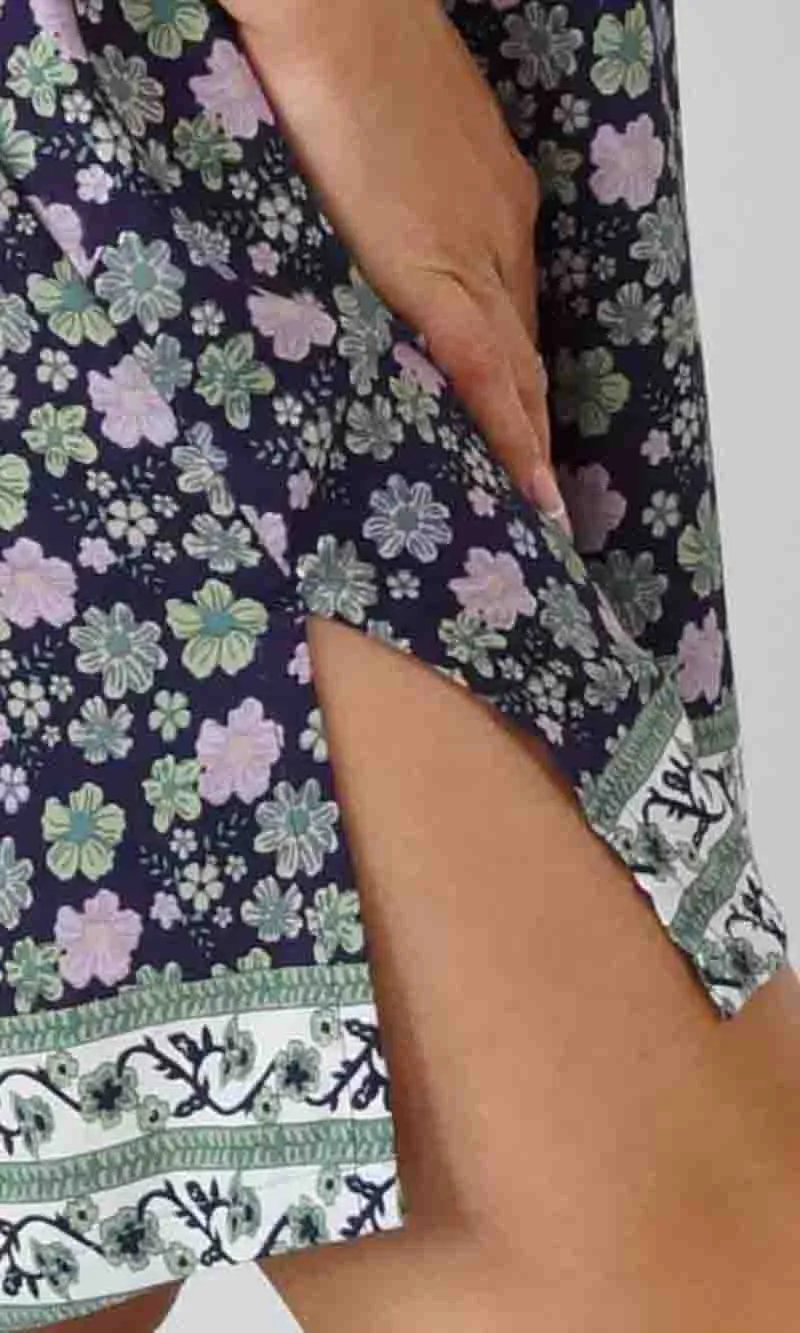 Rayon Tunic 3/4 Sleeve Dahlia, More Colours