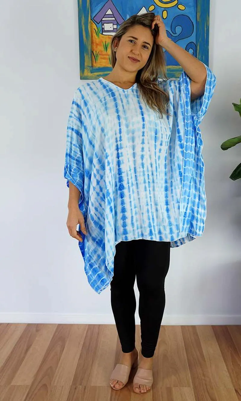 Rayon Tunic Short Waterglass, More Colours