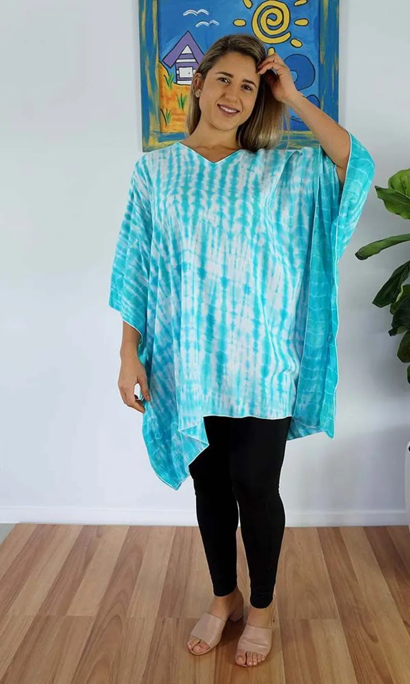 Rayon Tunic Short Waterglass, More Colours