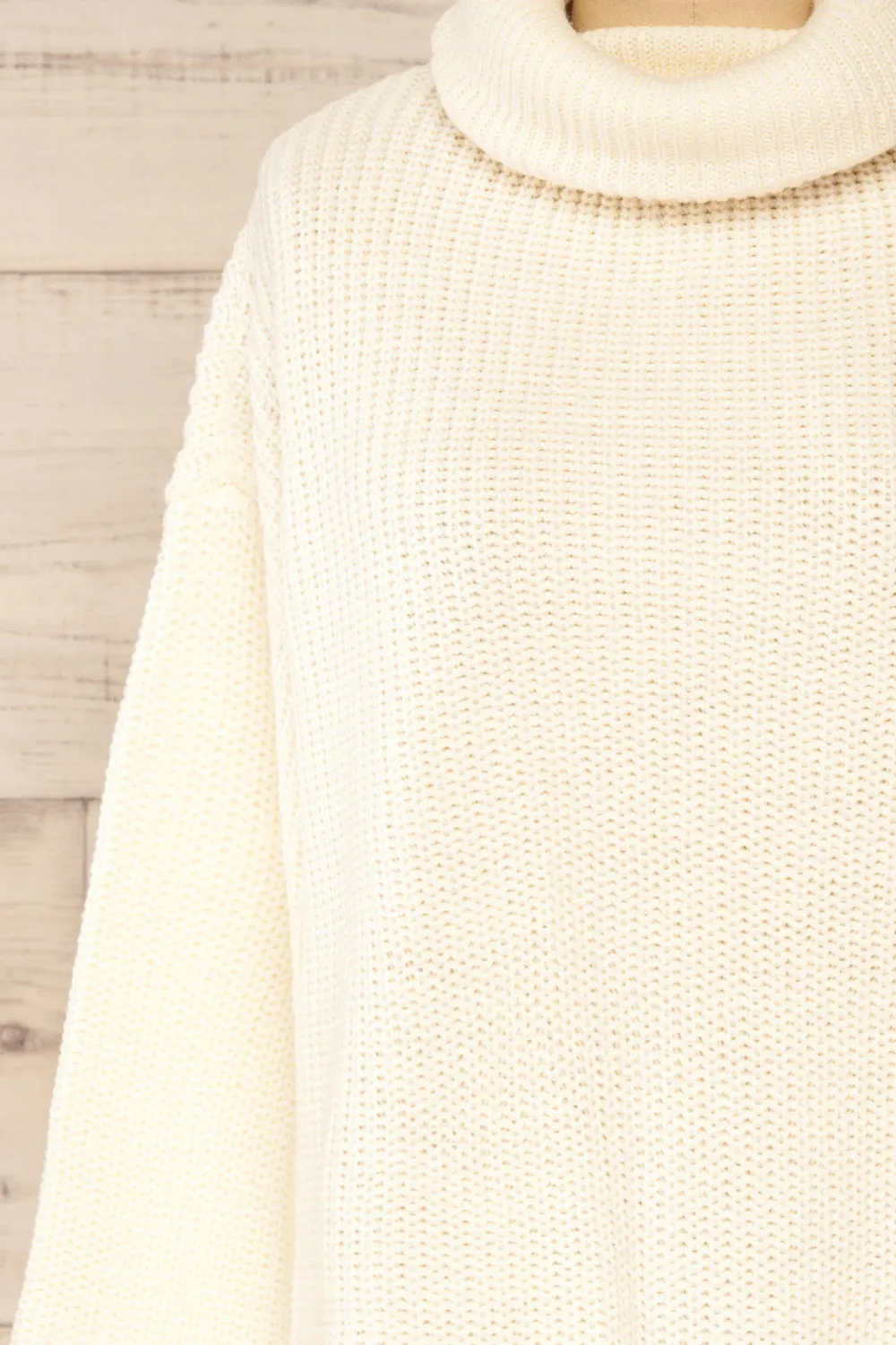 Rennes Cream | Knit Turtleneck Sweater