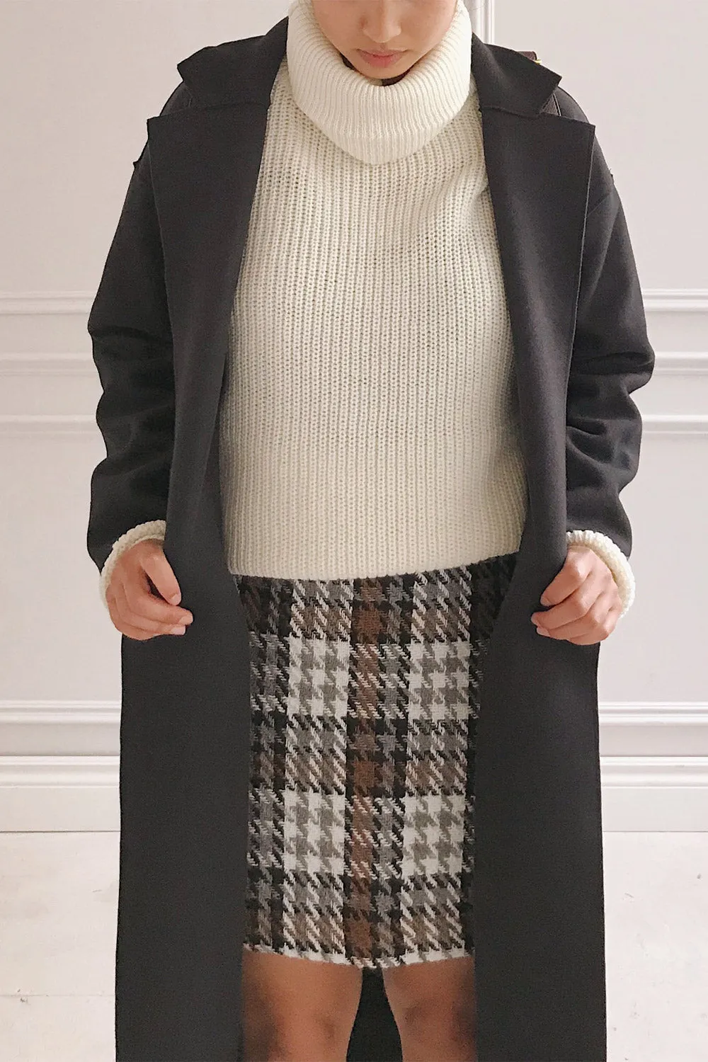 Rennes Cream | Knit Turtleneck Sweater