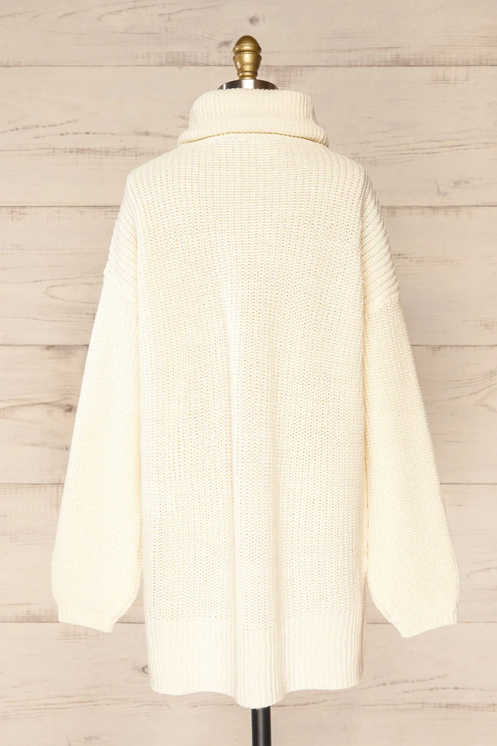 Rennes Cream | Knit Turtleneck Sweater