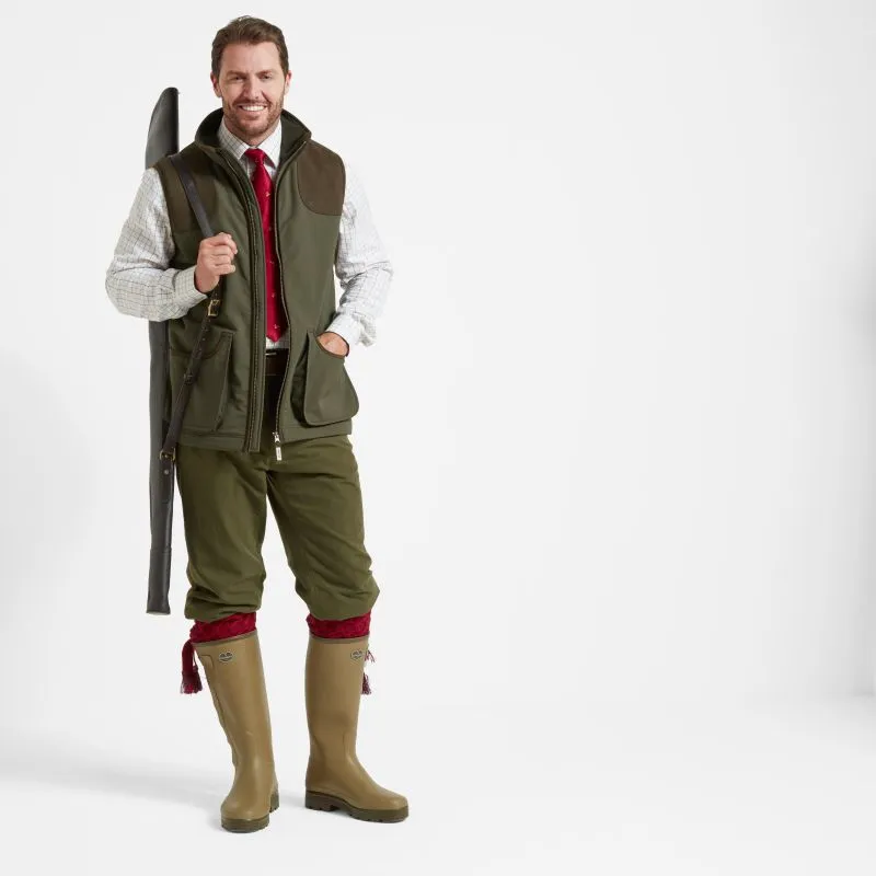 Schoffel Gunby Mens Gilet - Forest