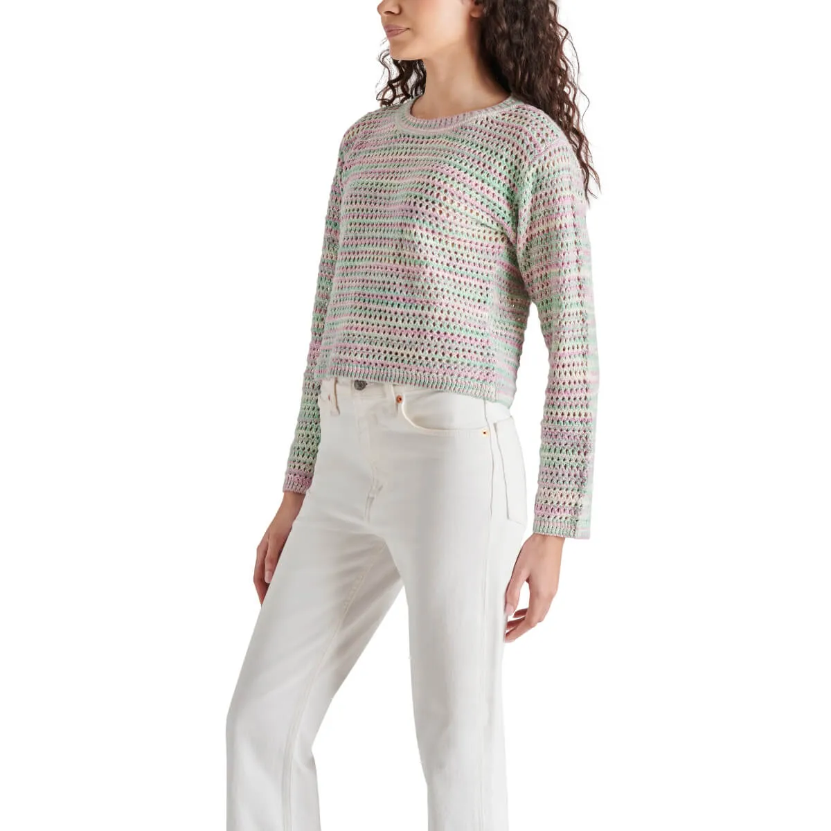 Steve Madden Delicia Open Stitch Sweater