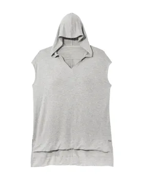 Terra Hooded Tunic | Light Grey