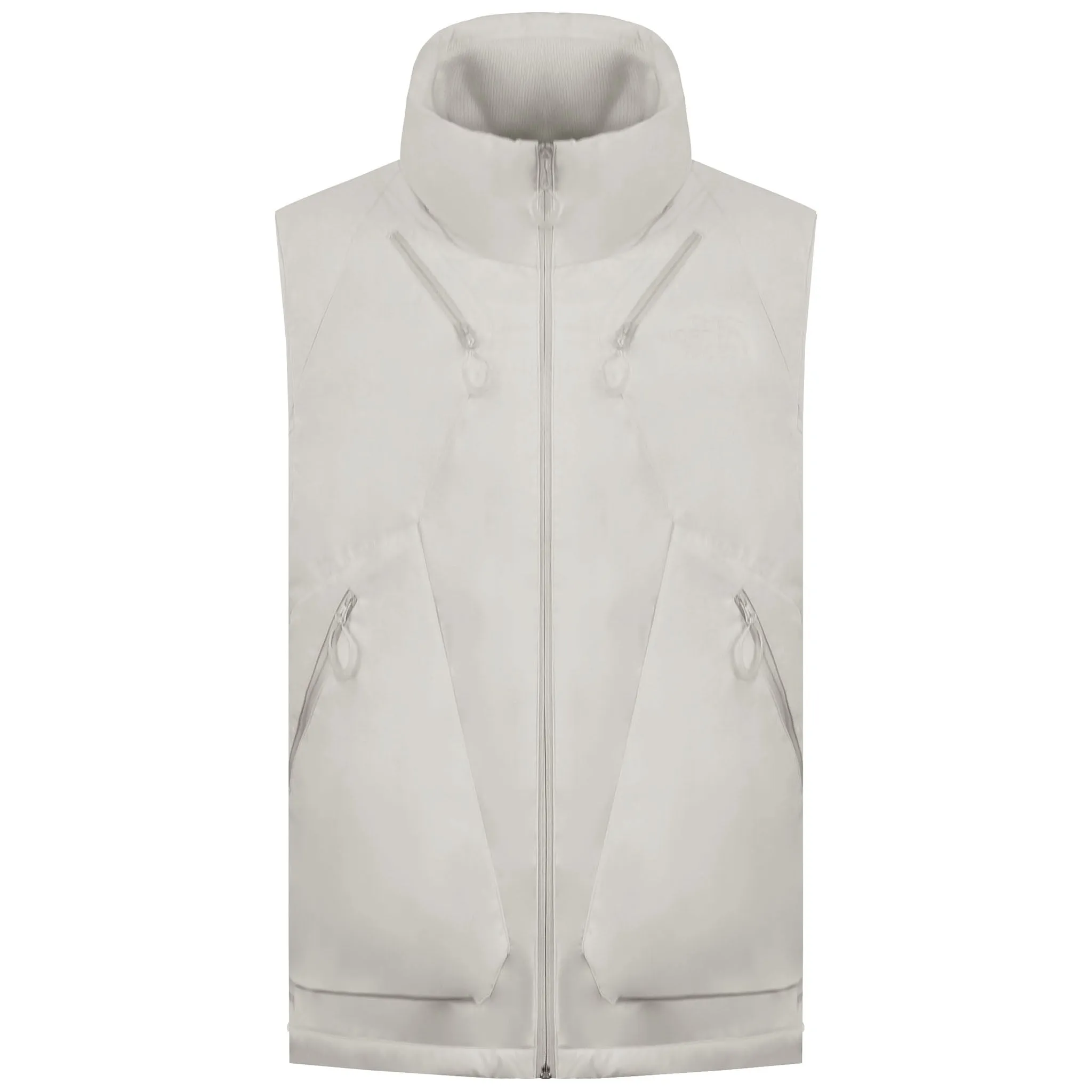 The North Face Down Womens White Padded Gilet