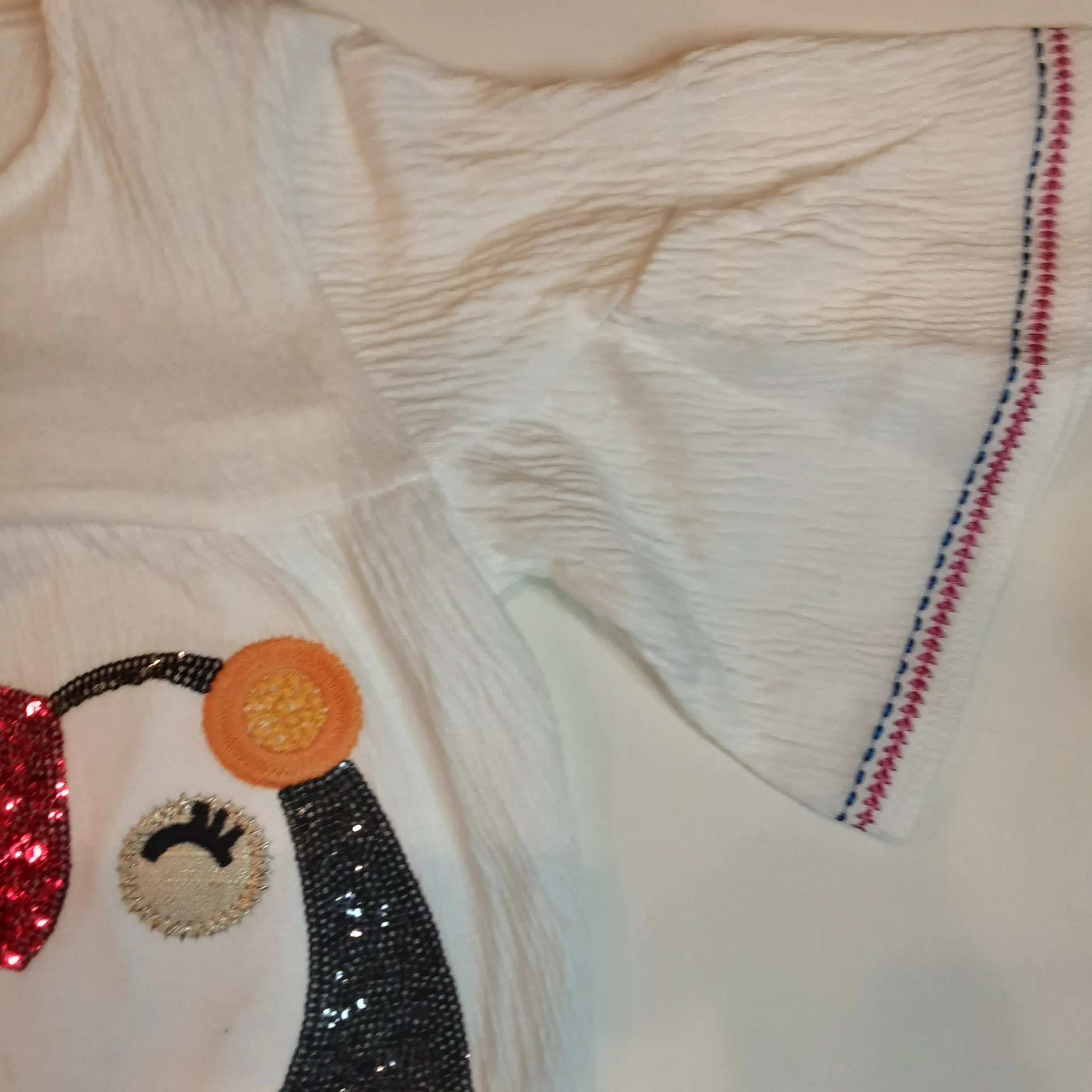 Toucan Bell Sleeve Tunic Capri Set