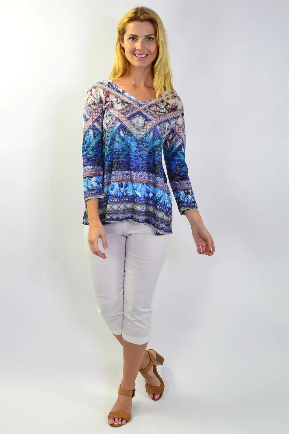 Tropical Cruise Holiday Tunic Tee