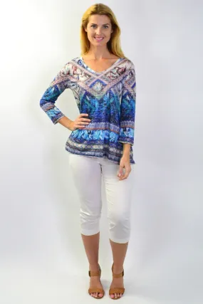 Tropical Cruise Holiday Tunic Tee