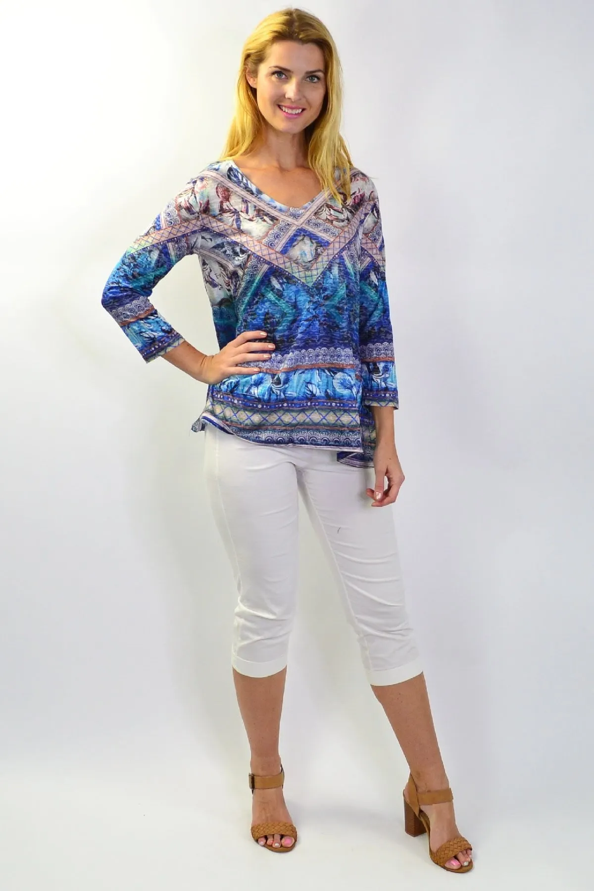 Tropical Cruise Holiday Tunic Tee