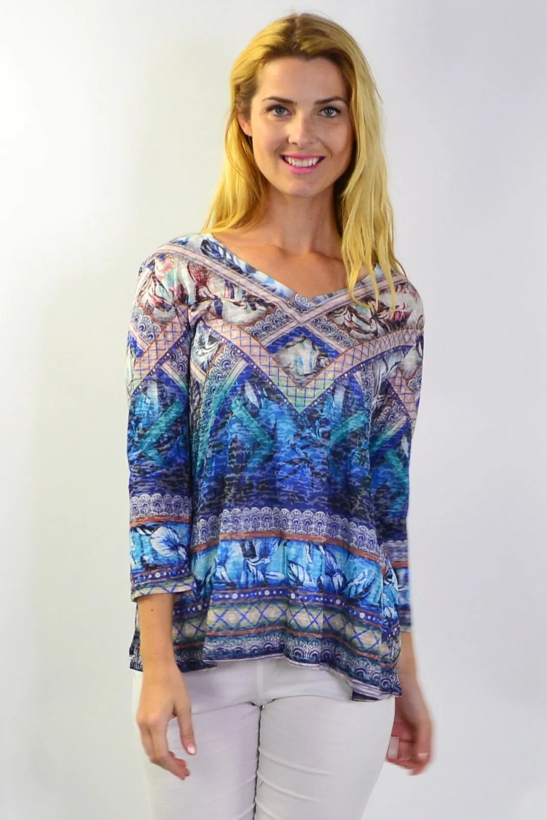 Tropical Cruise Holiday Tunic Tee