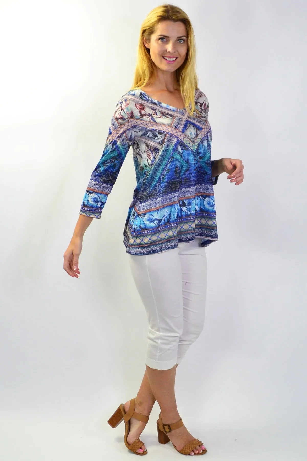 Tropical Cruise Holiday Tunic Tee