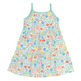Tropical Floral Dress & Bike Short Set