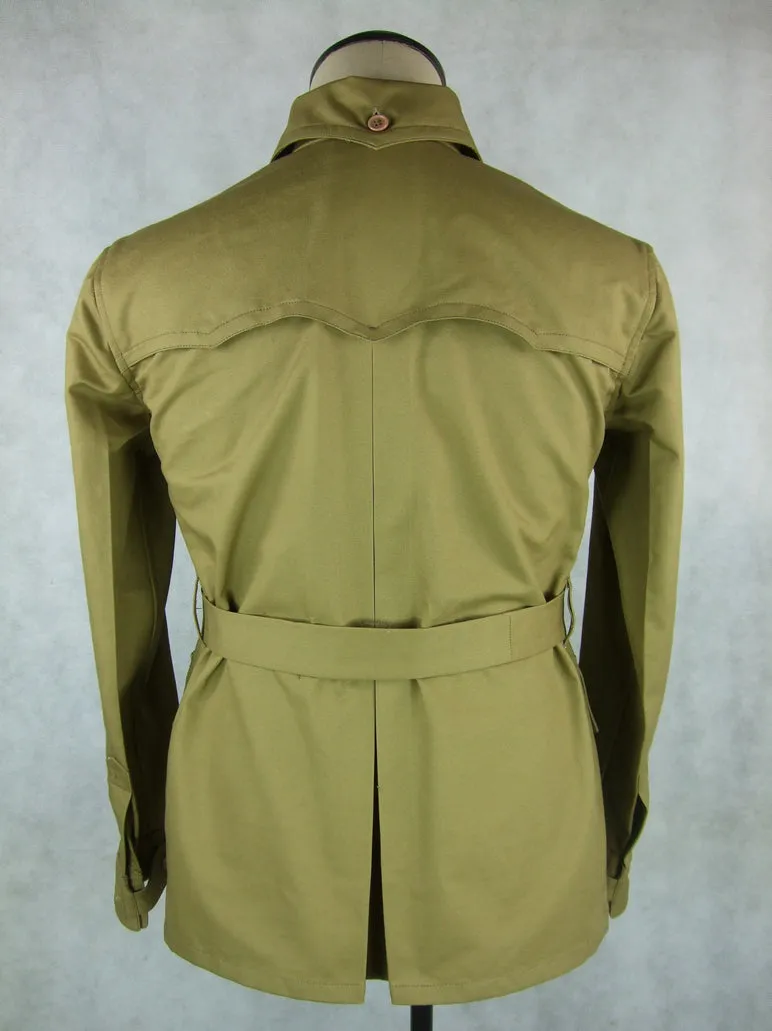 WWII Italian Tropical M40 Camiciotto Saharian Tunic Officer